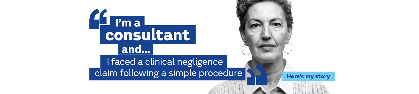 I faced a clinical negligence claim following a simple procedure